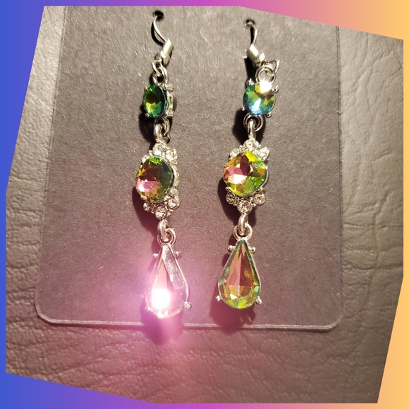 Iridescent Earrings - Picture 3 of 4